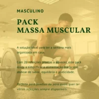 Massa muscular masculino